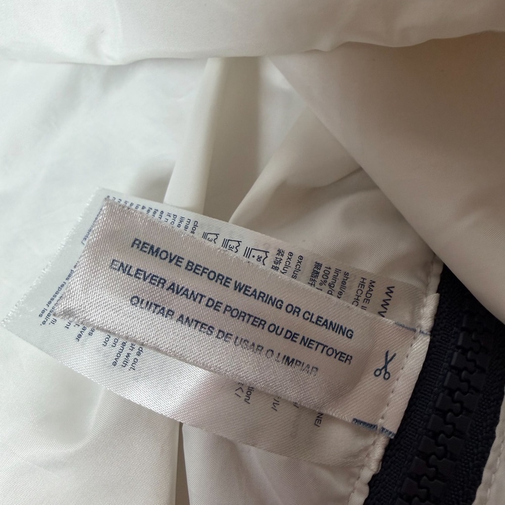 Tommy Hilfiger White Windbreaker Pullover Hoodie Jacket Men’s Size Large - Picture 10 of 10